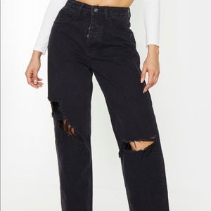 Tall Knee Rip Boyfriend Jeans